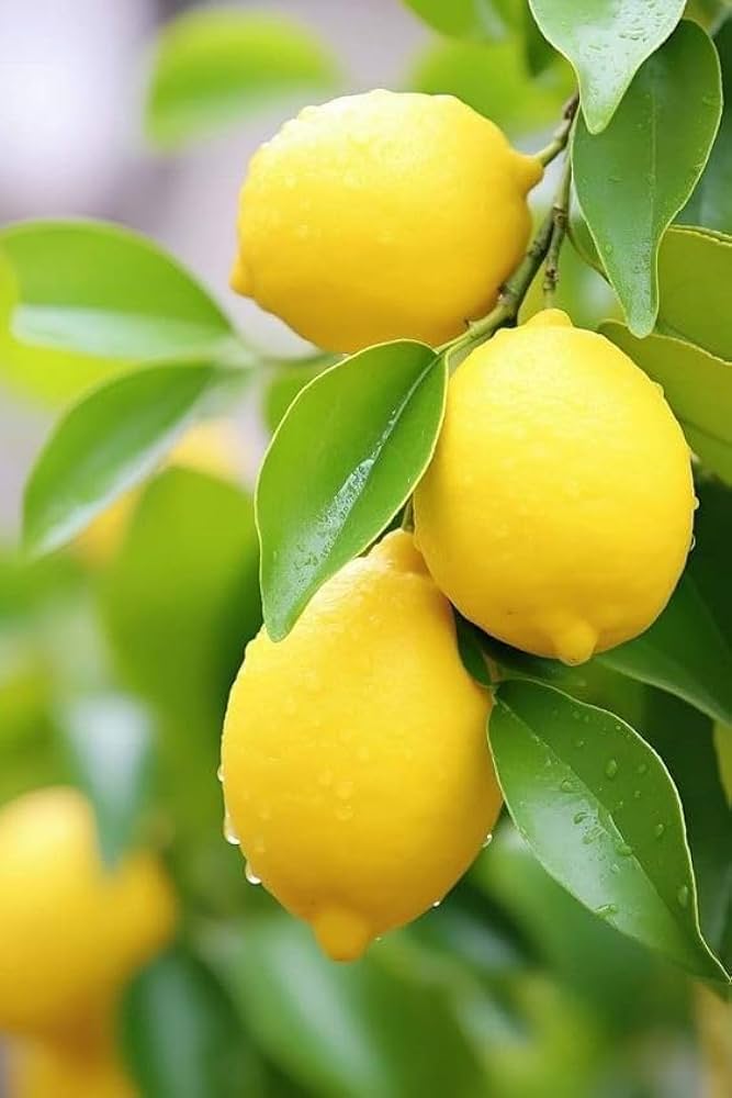 Lemon Tree Seeds for Planting – Fragrant Citrus Fruits, 100 pcs, Heirloom & Non-GMO, High Germination