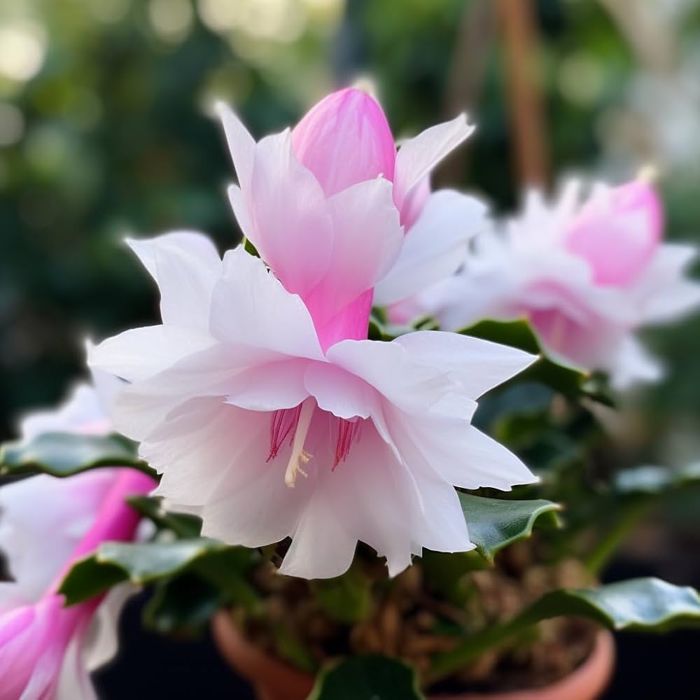 Weihnachtskaktus Flower Seeds for Planting | Heirloom, Non-GMO, High Germination Organic Garden Seeds for Indoor Blooms