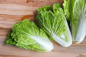 Chinese Cabbage Napa Seeds – Heirloom, High Yield, Fast Growing Vegetable Seeds