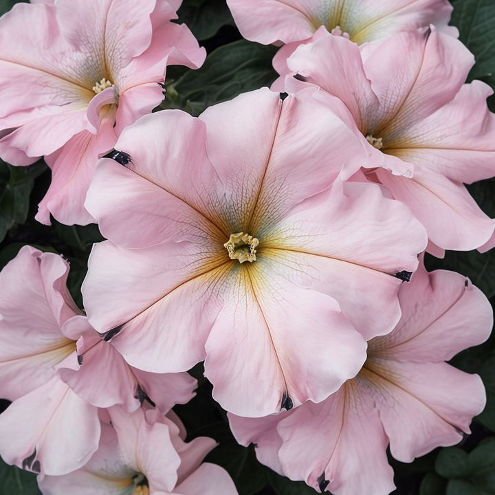 Blush Pink Petunia Hybrida Seeds for Planting - Heirloom, NON-GMO Flower Seeds - Easy to Grow Garden Blooms