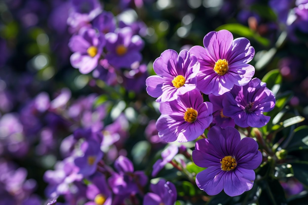 Purple Rock Cress Flower Seeds for Planting NON GMO Seeds