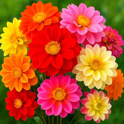 rare dahlia seeds Dahlia Rare Dwarf Autumn Mix Huge Flowers Containers Heirloom Non Gmo Flower Seeds for – Neeraseeds