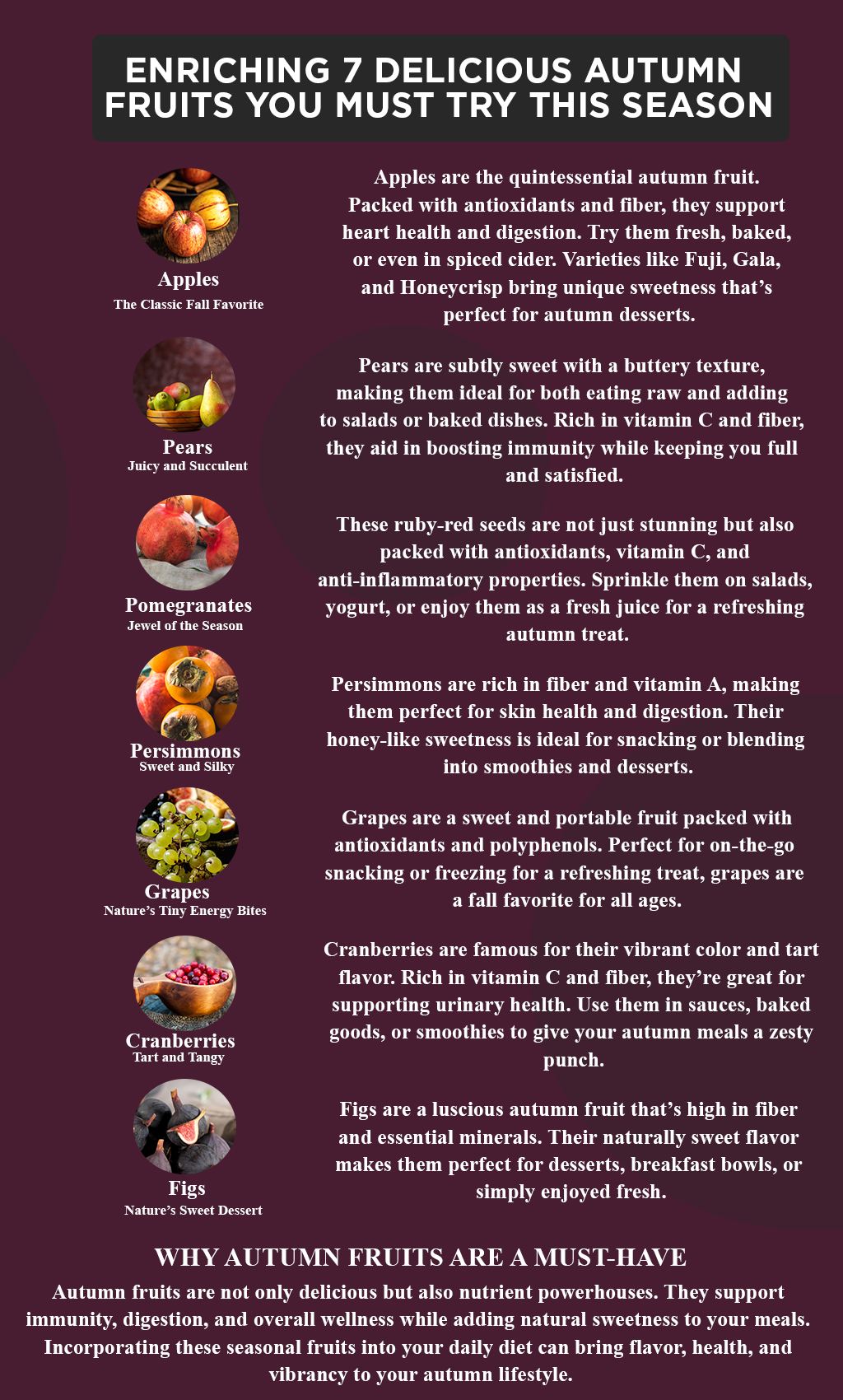 “7 Must-Try Autumn Fruits That Boost Health & Delight Your Tastebuds 🍂”