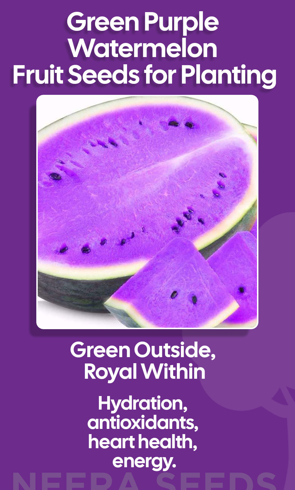 “When Winter Meets Color: Growing Green Purple Watermelon at Home”