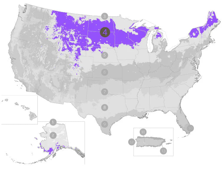 USDA Zone 3