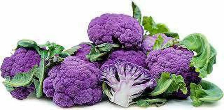 Purple Cauliflower Seeds for Planting, 100 pcs