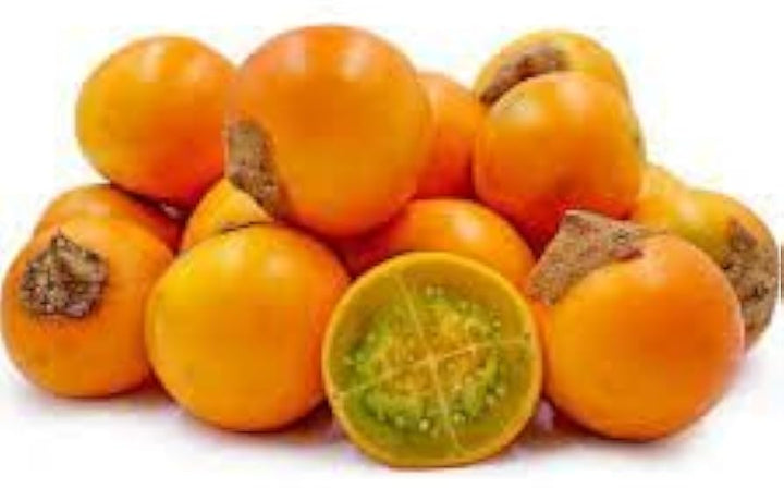 Naranjilla Fruit Seeds for Planting - Cultivating Tart and Exotic Citrus Fruits  at Home, GMO Free Seeds