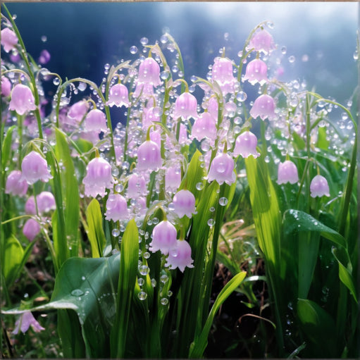 purple lily flower seeds