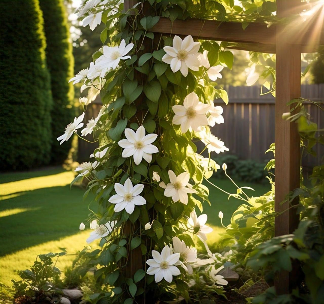 clematis hybrid flower seeds