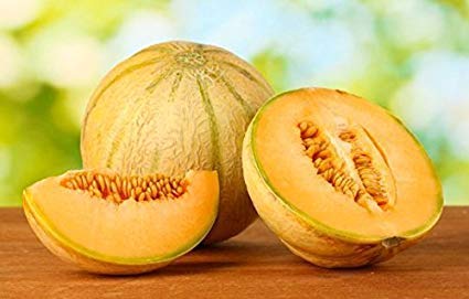 Honey Melon Fruit Seeds - Sweet, Fragrant Melon for Summer Gardens  100 pcs