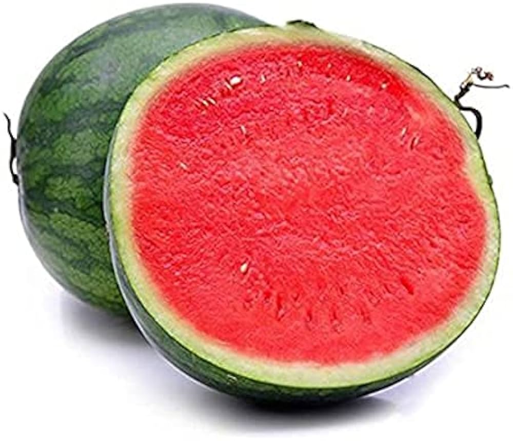 Red Watermelon Fruit Seeds for Planting - Grow Refreshing Watermelons in Your Garden