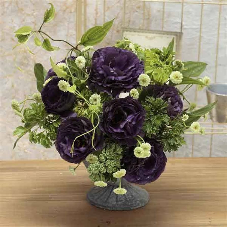 black green flower seeds