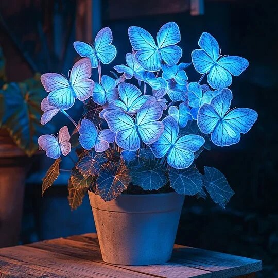 Moonlight Butterfly Begonia Flower Seeds – Heirloom Non-GMO High Germination Seeds