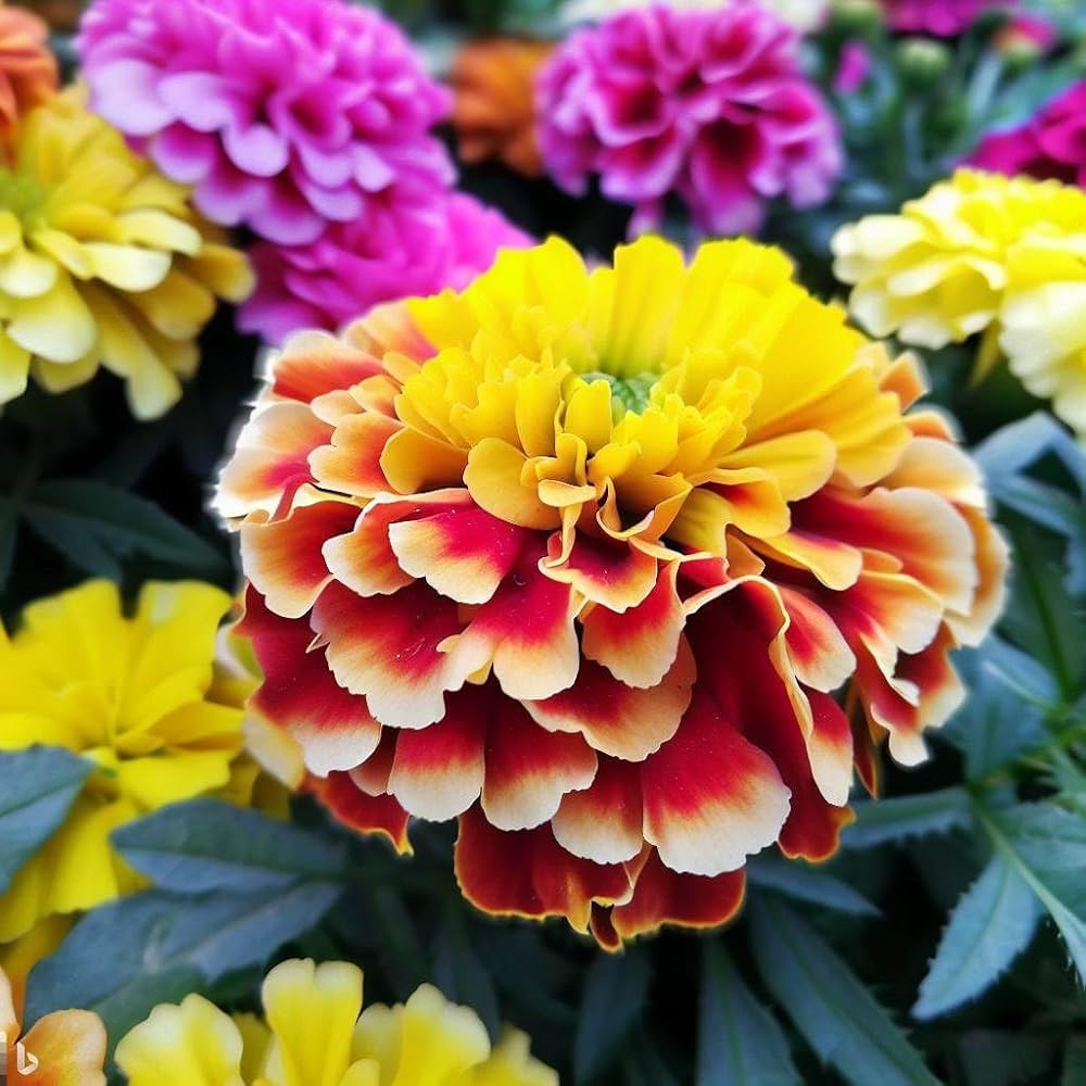 yellow marigold flower seeds