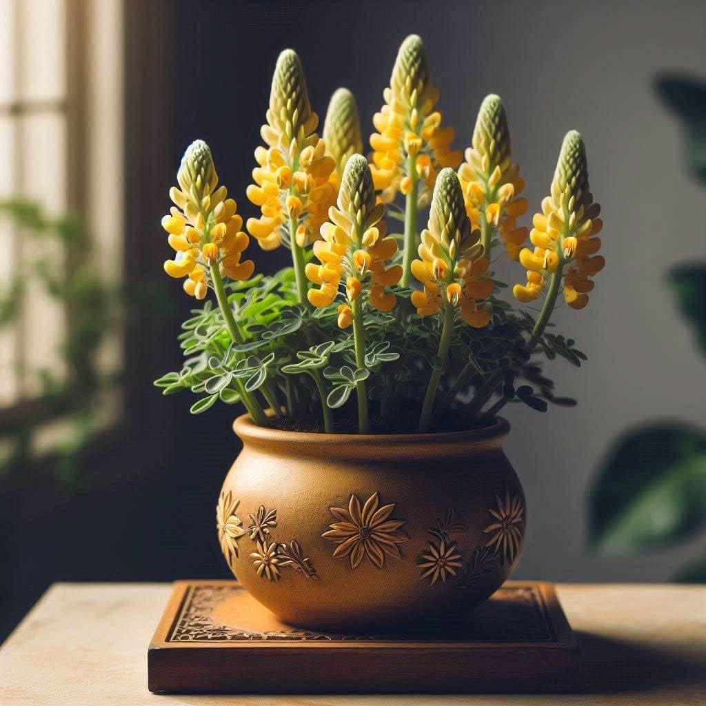 yellow heirloom flower seeds