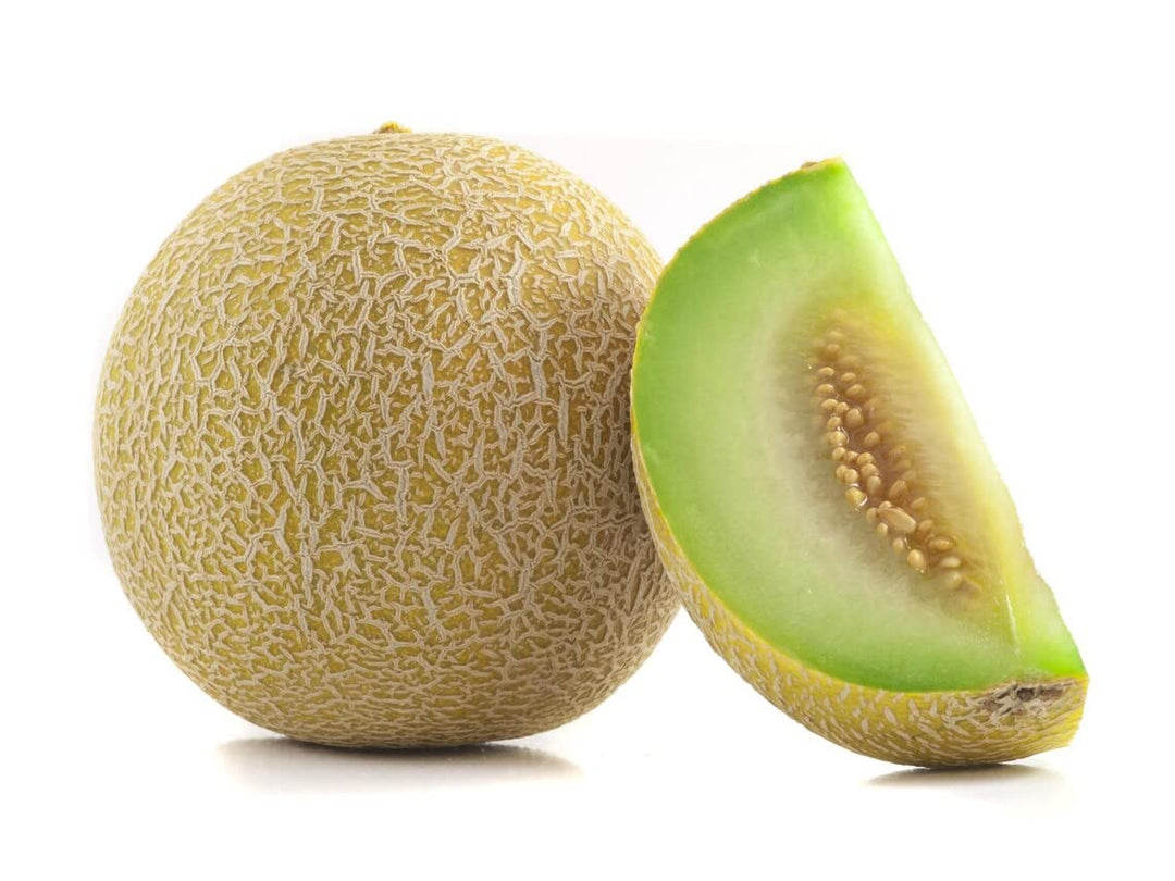 Green Honeydew Melon Fruit Seeds - Grow Refreshing Green Honeydew Melons at Home  100 pcs