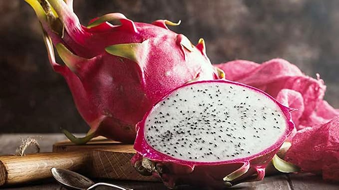 White Flesh Dragon Fruit Seeds – Non-GMO, Heirloom, for Garden Planting