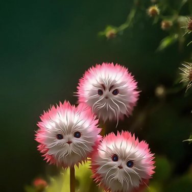 Red Cat Face Flower Seeds – Heirloom Non-GMO High Germination Organic Garden Seeds