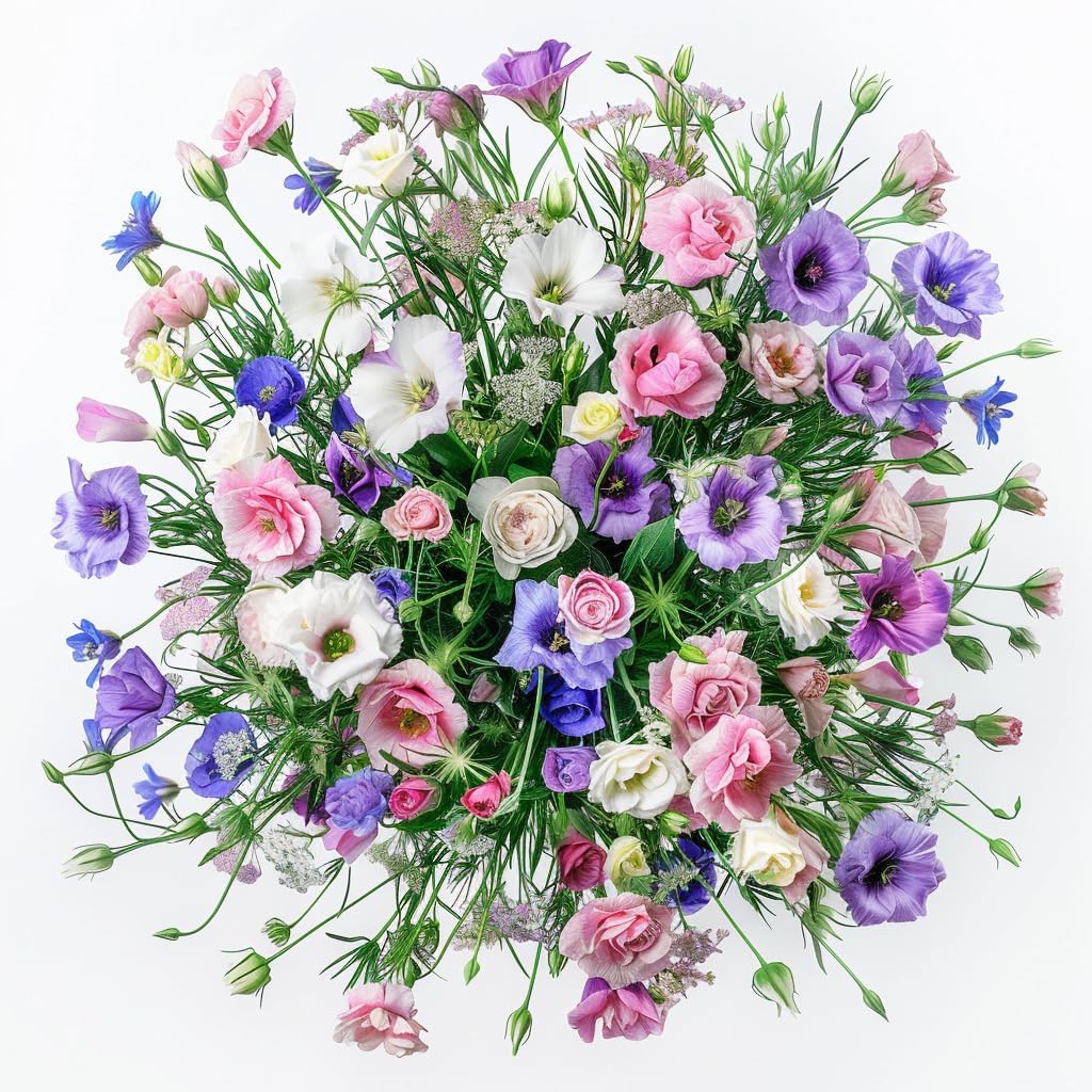 mixed lisianthus flower seeds