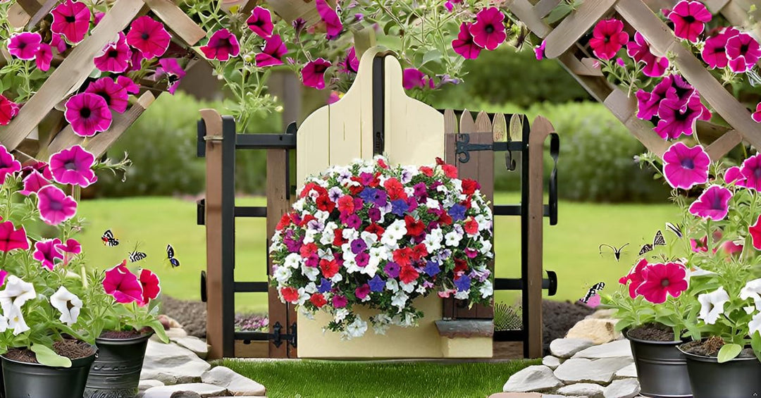 hanging petunia flower seeds