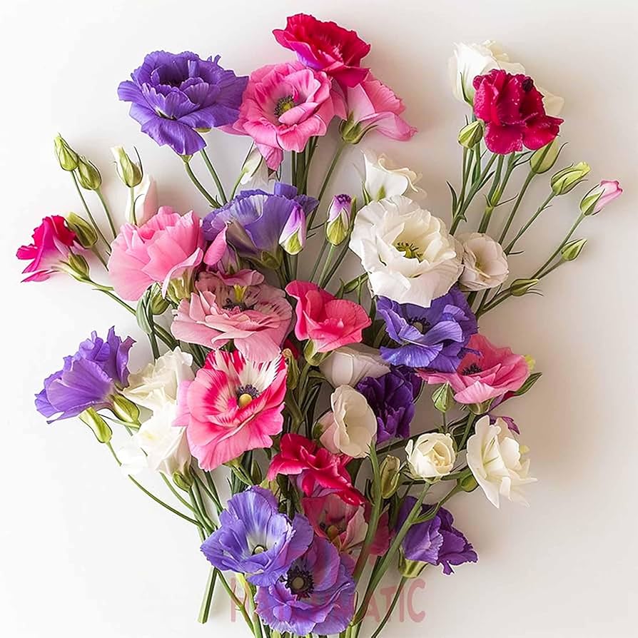 black lisianthus flower seeds