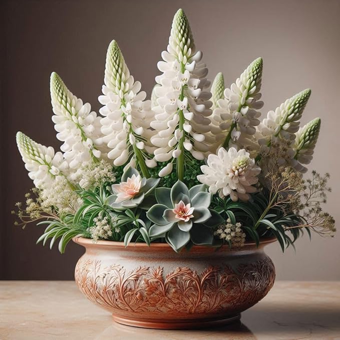 Heirloom Non-GMO White Bonnet Flower Seeds for Planting – Elegant Blooms for Garden Borders