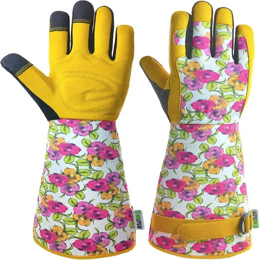 Thorn-Proof & Puncture-Resistant Gardening Gloves for Women and Men, Gauntlet Style, Perfect Gift Idea