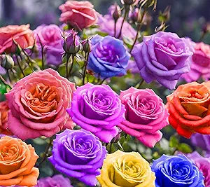 mixed colors flower seeds