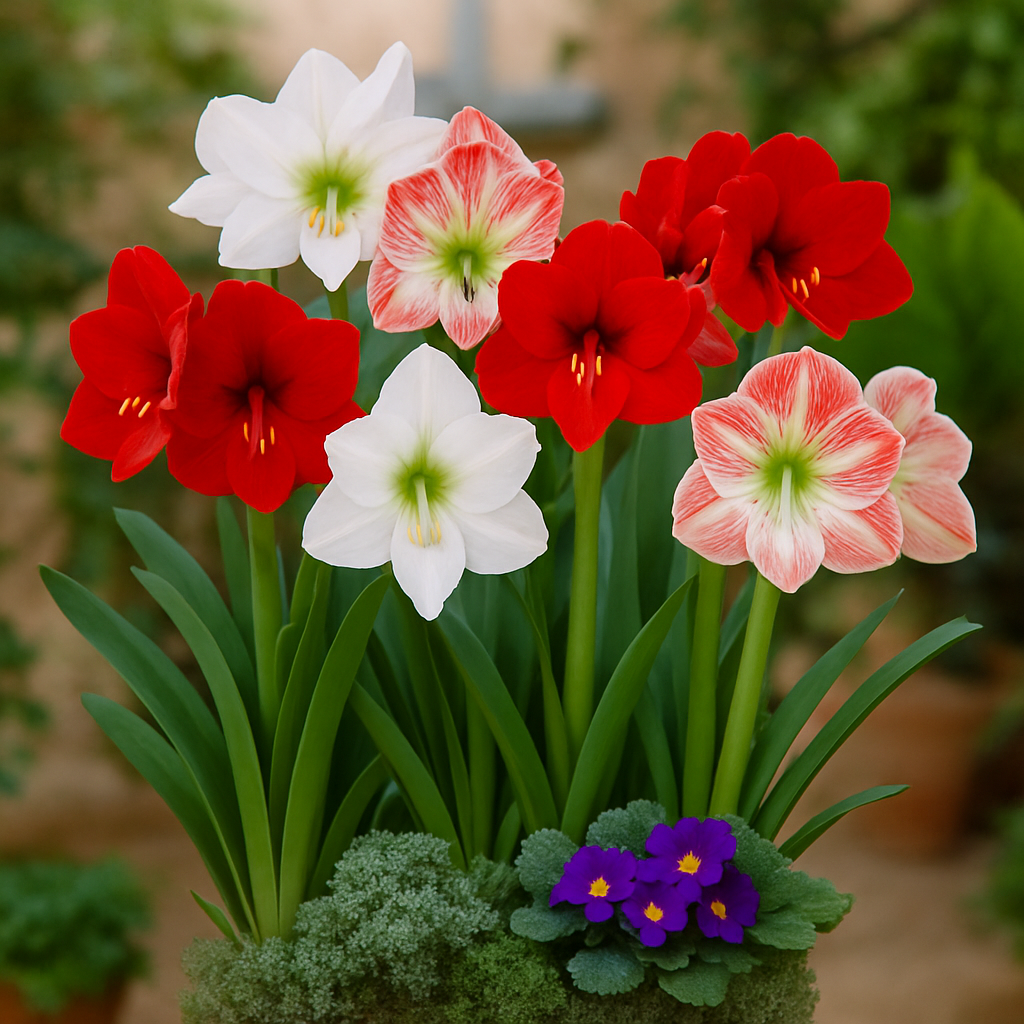 mixed amaryllis flower seeds