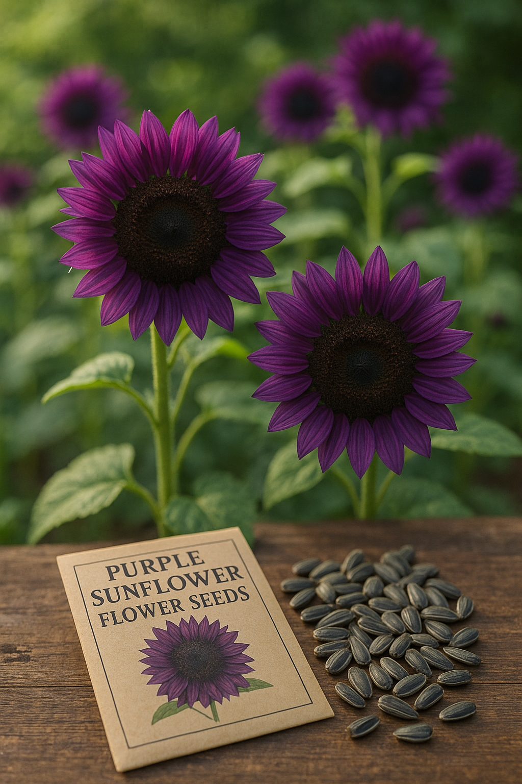 purple sunflower seeds to plant Purple Sunflower Seeds for Planting