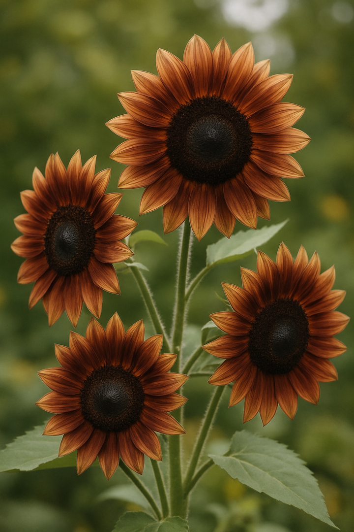 Brown Sunflower Seeds for Planting – Grow Tall, Vibrant Blooms in Your Garden, Heirloom Seeds