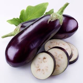 Økologisk Aubergine Zora frø til plantning