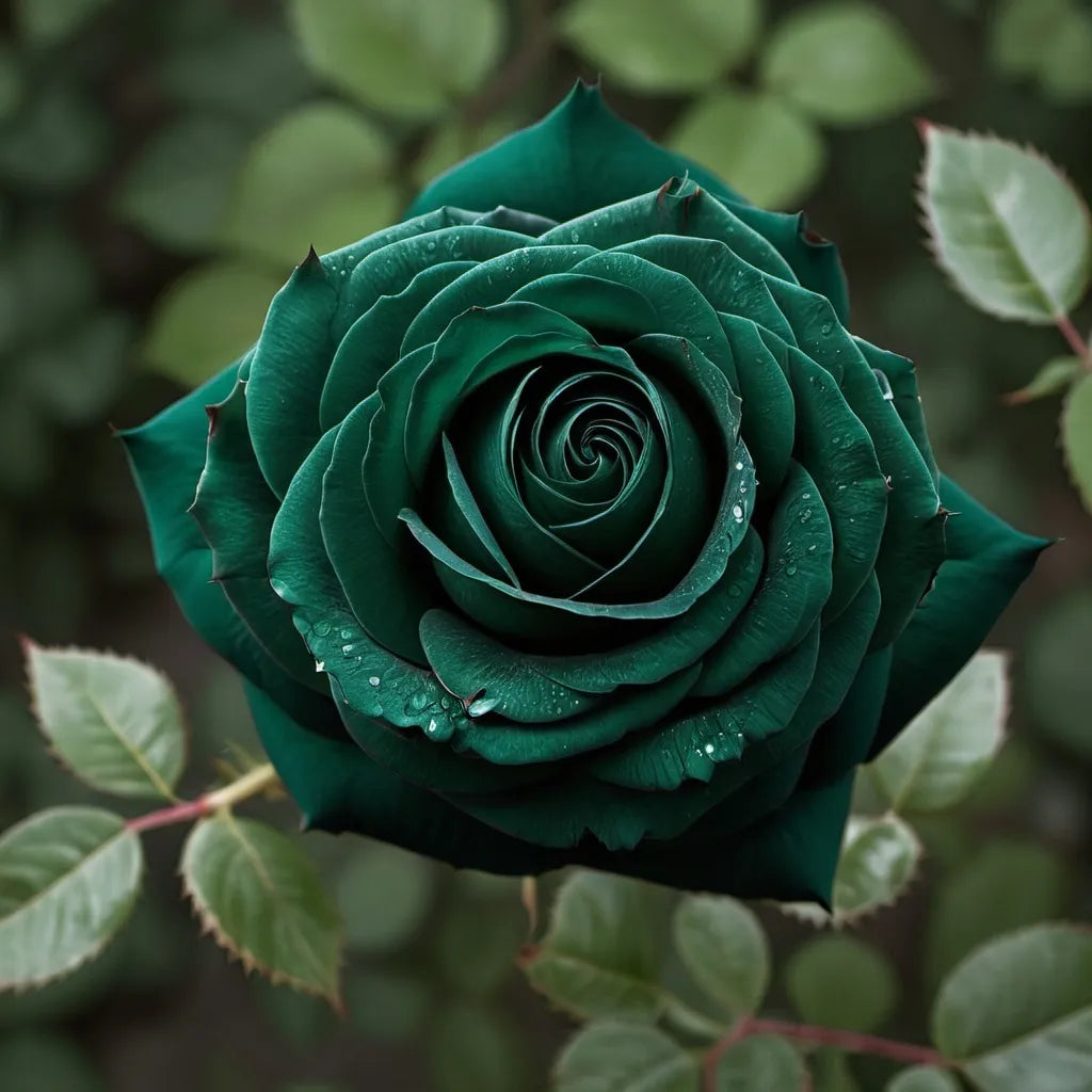 Scottish Green Rose Flower Seeds for Planting 100 pcs