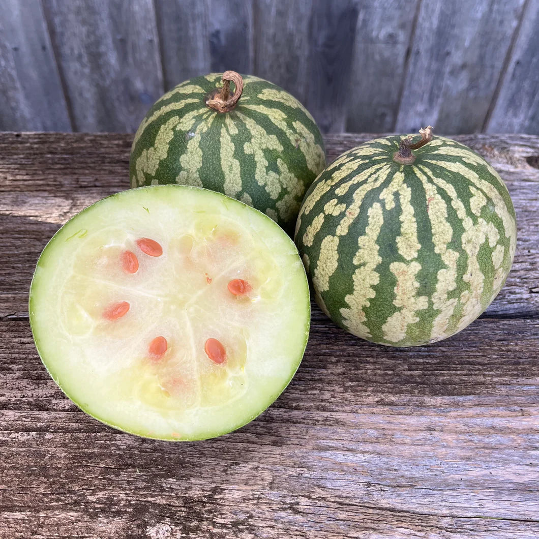 Citron Red Watermelon Fruit Seeds for Planting - Unique Shaped Melons, Heilroom Seeds