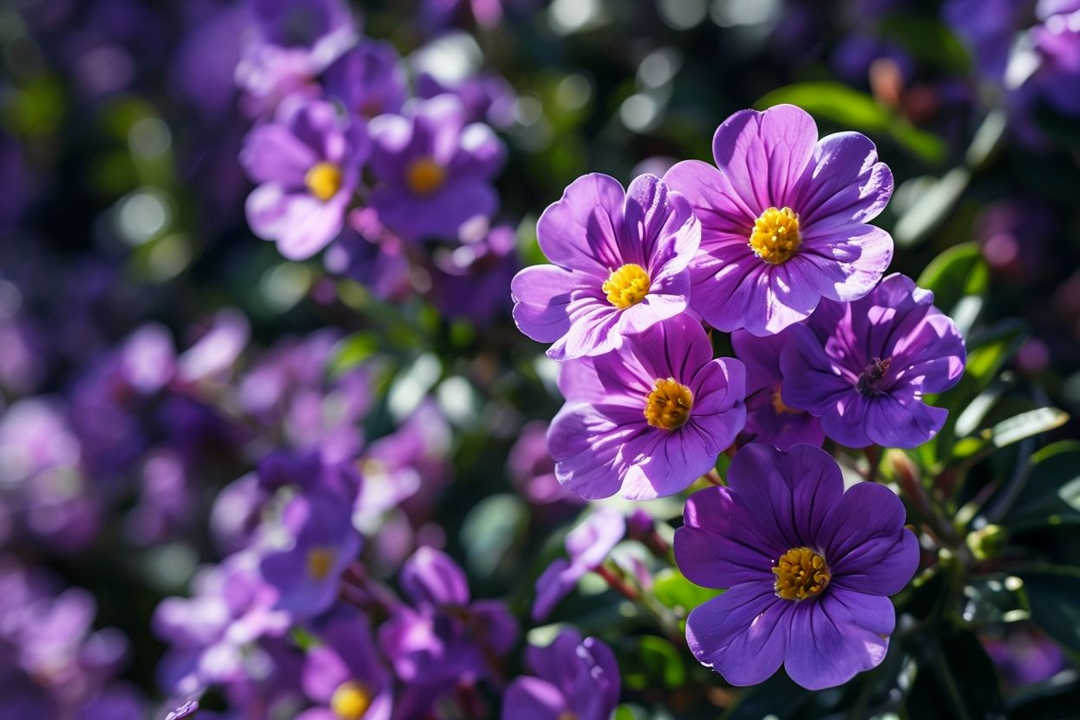 Purple Rock Cress Flower Seeds for Planting 100 pcs