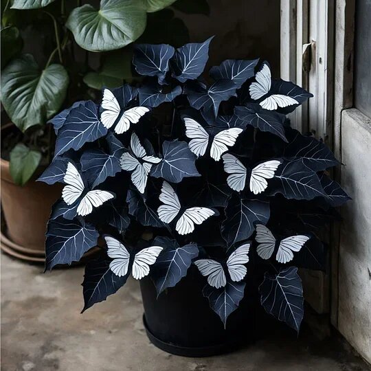 Moonlight Butterfly Begonia Flower Seeds – Heirloom Non-GMO High Germination Seeds
