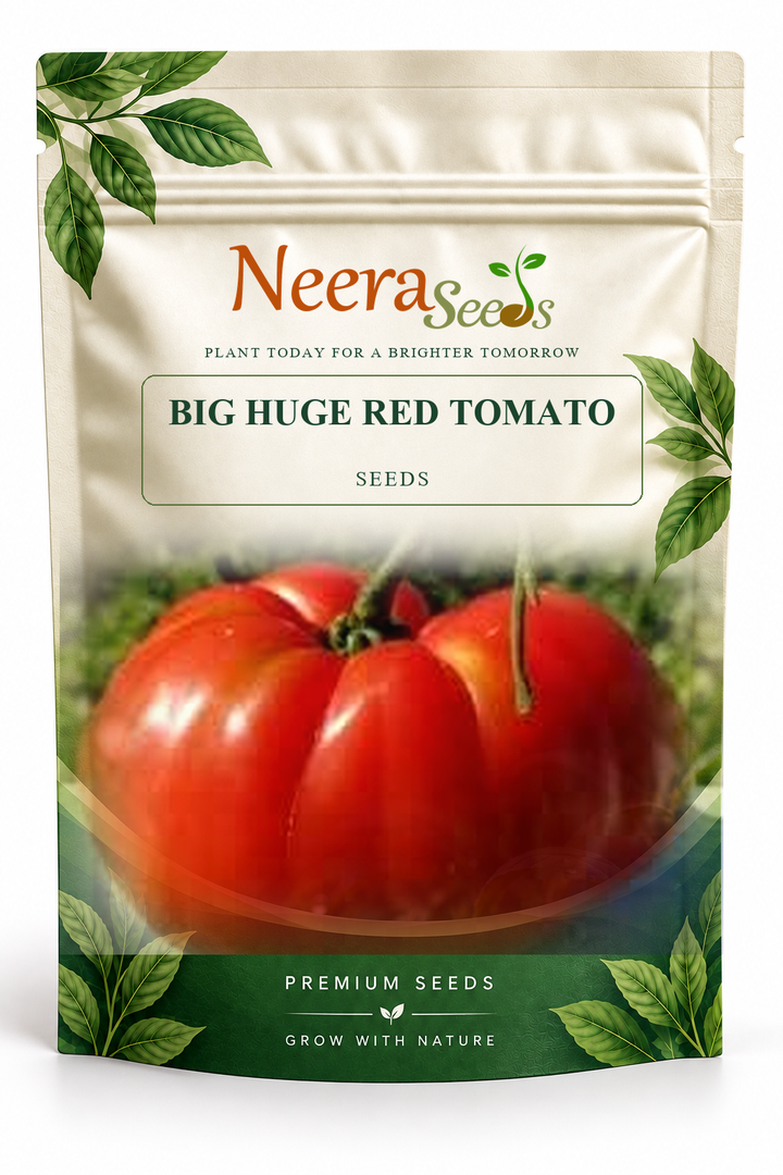 Neera Seeds Packaging Pouch - BIG HUGE RED TOMATO SEEDS