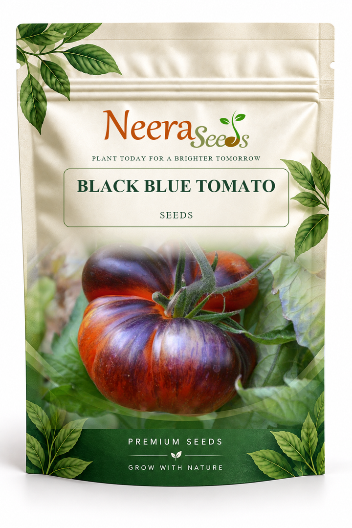 Neera Seeds Packaging Pouch - BLACK BLUE TOMATO SEEDS