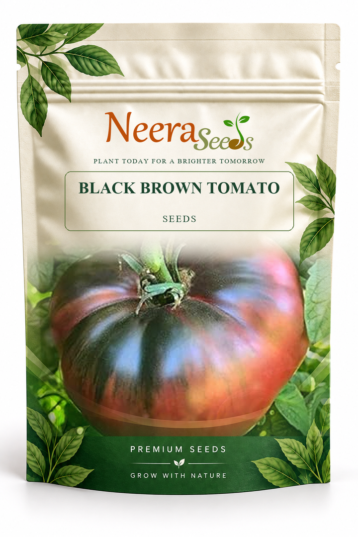 Neera Seeds Packaging Pouch - BLACK BROWN TOMATO SEEDS
