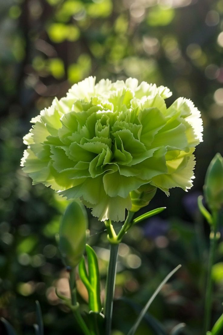 Heirloom Non-GMO Green Carnation Flower Seeds for Planting – Vibrant Ornamental Garden Seeds