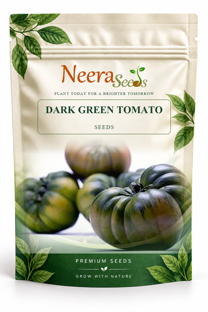 Neera Seeds Packaging Pouch - DARK GREEN TOMATO SEEDS