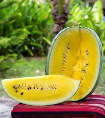 Yellow Watermelon Fruit Seeds for Planting - Growing Sweet and Vibrant Watermelons, Heirloom Seeds