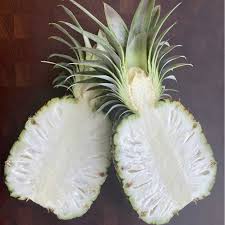 White Flesh Pineapple Fruit Seeds for Planting - Sweet Tropical Pineapple for Your Garden