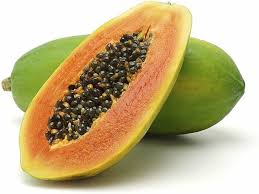 Orange papaya frugtfrø - friske, tropiske papayaer til din baghave 100 stk.