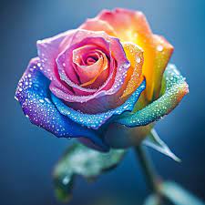 Yellow Rainbow Rose Flower Seeds for Planting Non-GMO Heirloom Garden Seeds for Growing