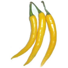 Light Yellow Chilli Vegetable Seeds  for Planting - 100 pcs