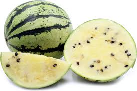 Japanese White Watermelon Fruit Seeds for Planting - Vibrant, Juicy Citrus-Flavored Melons