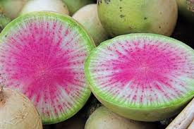 Watermelon Radish Seeds for Planting - Unique Vegetable 100 pcs