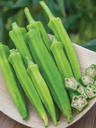 Baby Bubba Hybrid Okra Vegetable Seeds for Planting - 100 pcs