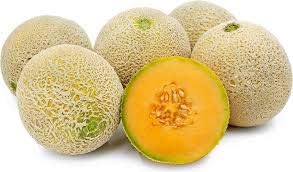 Fresh Yellow Cantaloupe Melon Fruit Seeds for Planting